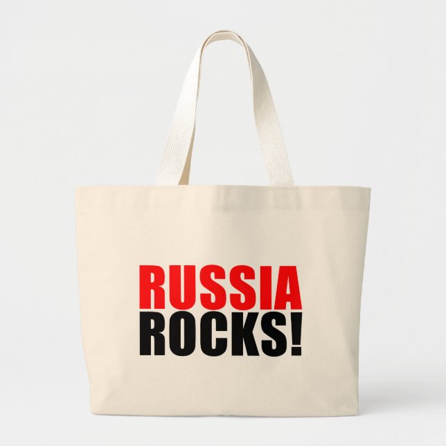 BOLSA TOTE GRANDE ROCHAS DE RÚSSIA (Frente)