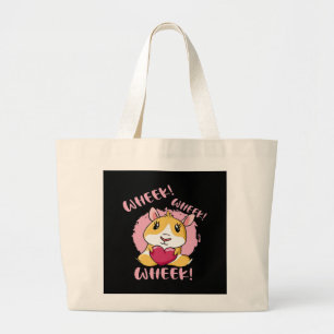 Bolsa Tote Grande Roda do Coração do Porco da Guiné Bebê-Pet-Lo