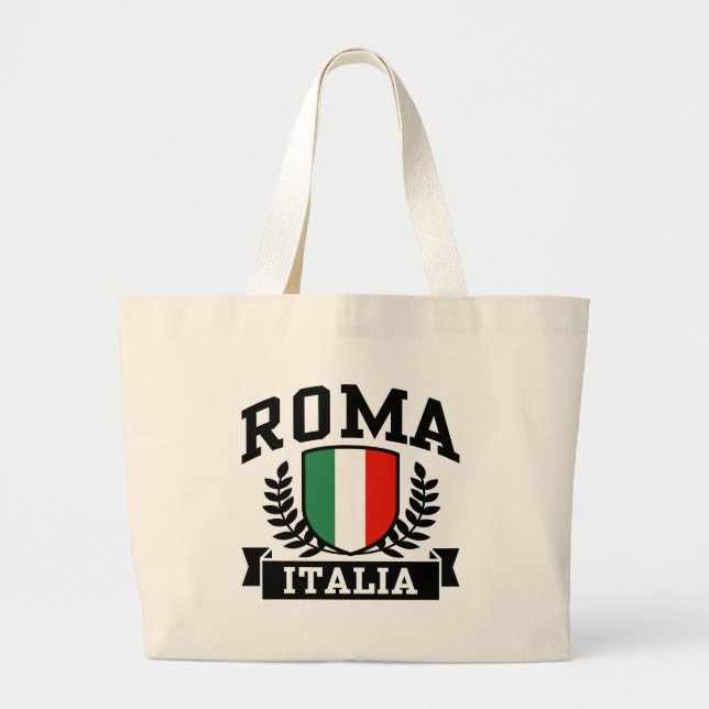 Bolsa Tote Grande Roma Itália (Frente)
