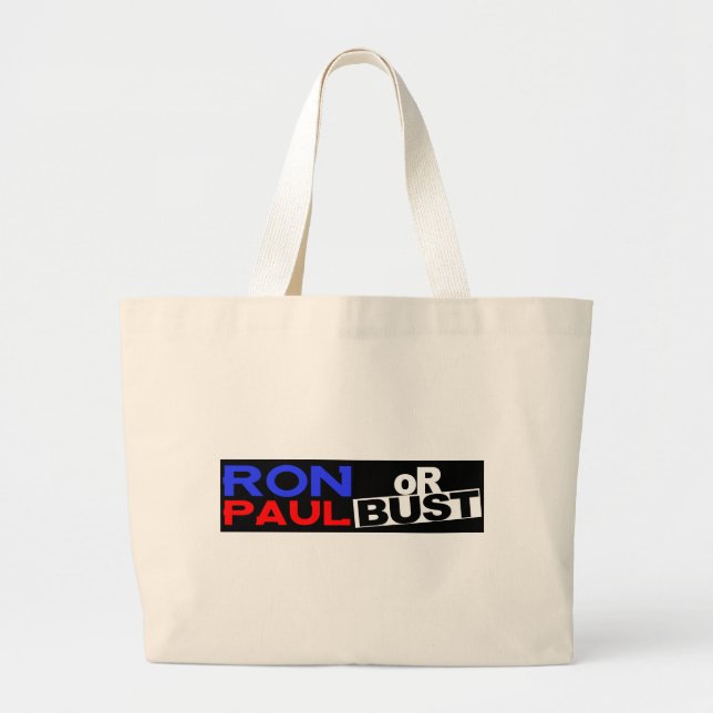 BOLSA TOTE GRANDE RON PAUL OU BUSTO (Frente)