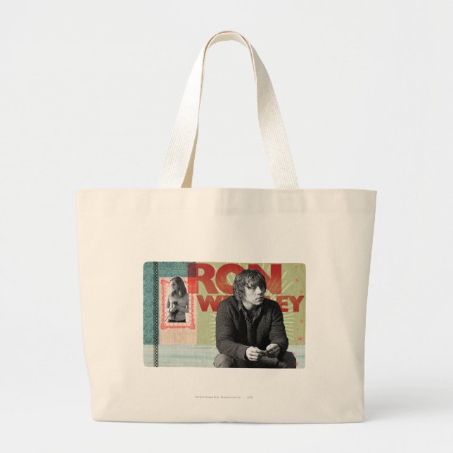 Bolsa Tote Grande Ron Weasley 4 (Frente)