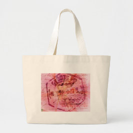Bolsa Tote Grande Rosa