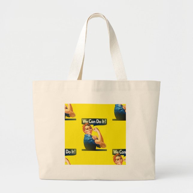 Bolsa Tote Grande rosie (Frente)