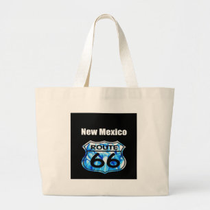 Bolsa Tote Grande rota 66 de New mexico