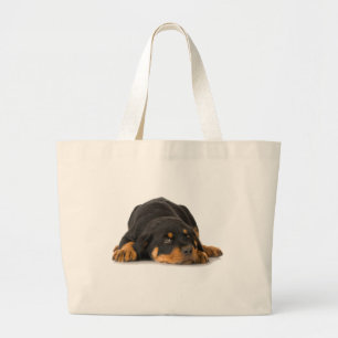Bolsa Tote Grande Rottweiler