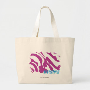 Bolsa Tote Grande Roxo 3 da zebra