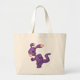 Bolsa Tote Grande Roxo de Blumaroo