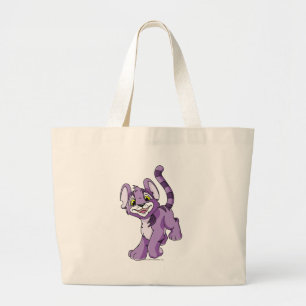 Bolsa Tote Grande Roxo de Kougra