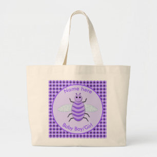 Bolsa Tote Grande Roxo Roxo Roxo Sexo De Bebê Revela Personalidade N