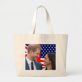 Bolsa Tote Grande Royal Wedding Harry e Meghan