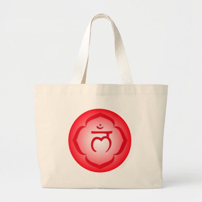 Bolsa Tote Grande rua Chakra - Muladhara (Frente)