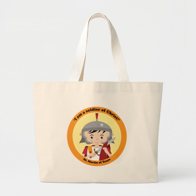 Bolsa Tote Grande Rua. Martin de Tours (Frente)