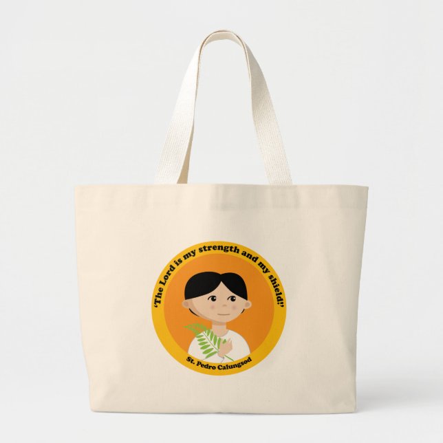 Bolsa Tote Grande Rua Pedro Calungsod (Frente)