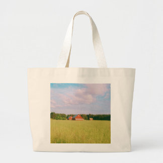 Bolsa Tote Grande Rustic summer field, Helsingia, Sweden