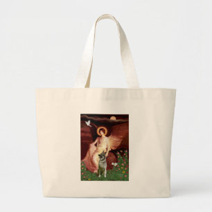 Bolsa Tote Grande Sábado Angel - Elkhound Norueguês