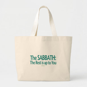 Bolsa Tote Grande Sabat o resto incumbe você