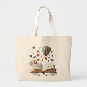 Bolsa Tote Grande Saca Jumbo Aventura de Conto de Fadas Caprichoso