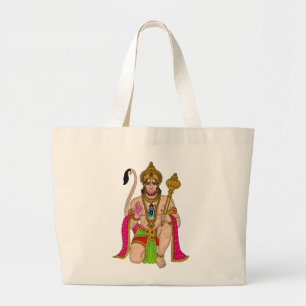 Bolsa Tote Grande Saca Tote do Senhor Hanuman