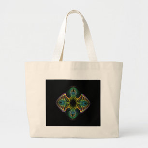 Bolsa Tote Grande saco 1 do fractal