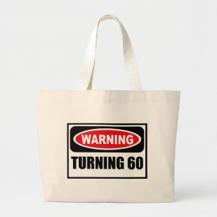 Bolsa Tote Grande Saco 60 de GIRO de advertência