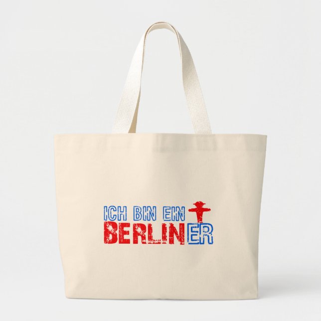 Bolsa Tote Grande Saco Berliner - escolha estilo e cor (Frente)