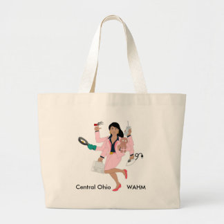 Bolsa Tote Grande Saco central do trabalho de Ohio em casa