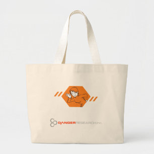 Bolsa Tote Grande Saco combinado do logotipo