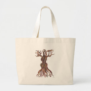 Bolsa Tote Grande Saco da árvore do violoncelo