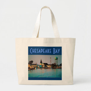 Bolsa Tote Grande Saco da baía de Chesapeake