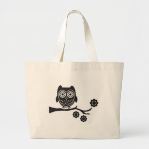 Bolsa Tote Grande Saco da coruja