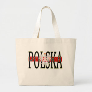Bolsa Tote Grande Saco da herança de Polska