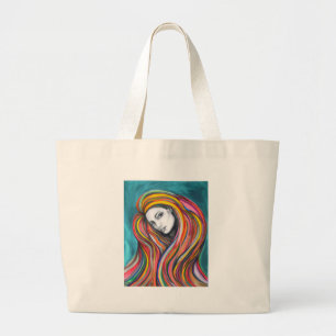 Bolsa Tote Grande Saco da menina