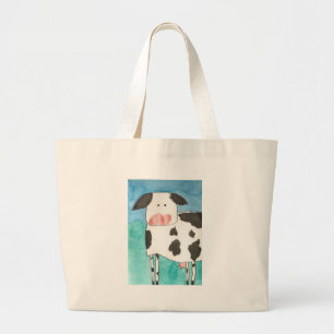 Bolsa Tote Grande Saco da vaca