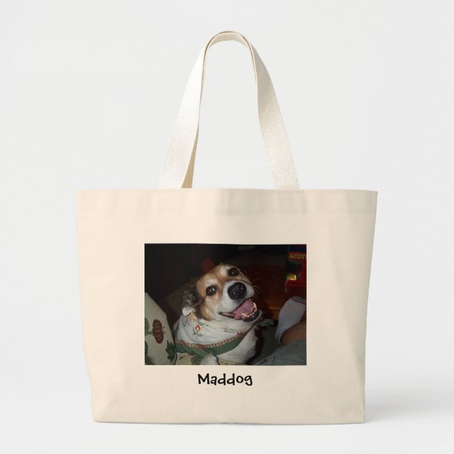 Bolsa Tote Grande Saco das histórias de horas de dormir (Frente)