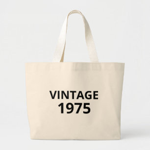 Bolsa Tote Grande Saco de Aniversário de 50 Anos