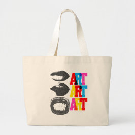 Bolsa Tote Grande Saco de Arte