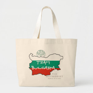Bolsa Tote Grande Saco de Bulgária da equipe