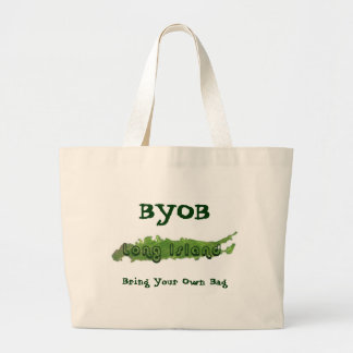 Bolsa Tote Grande Saco de BYOB