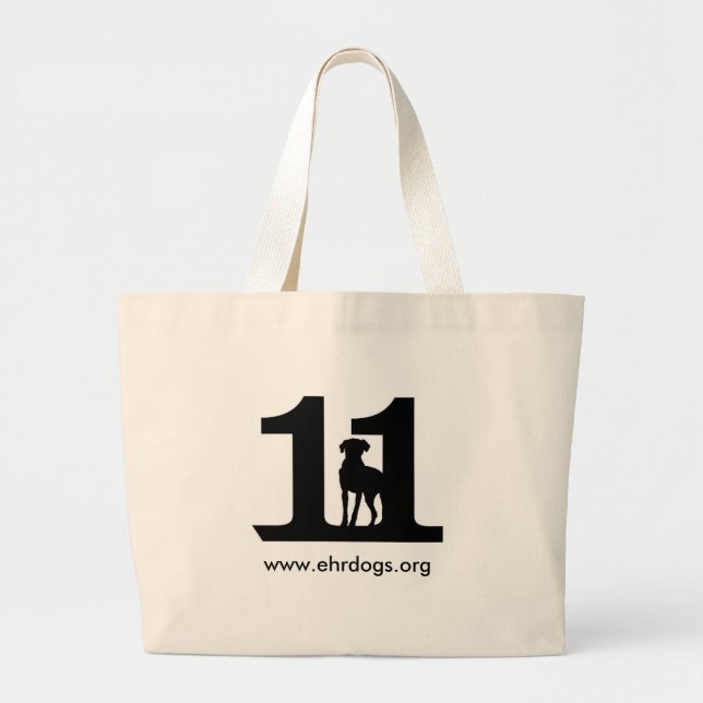 Bolsa Tote Grande Saco de cachorrinho (Frente)