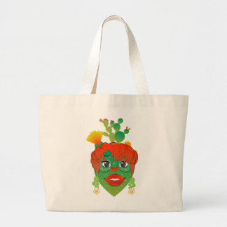 Bolsa Tote Grande Saco de compras Cacti