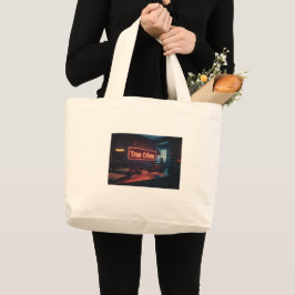 Bolsa Tote Grande Saco de Compras de Crime Real