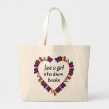 Saco de Compras para Amante de Livros