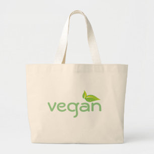Bolsa Tote Grande Saco de compras reusável do Vegan