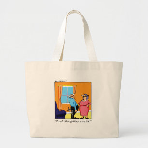 Bolsa Tote Grande Saco de costura engraçado