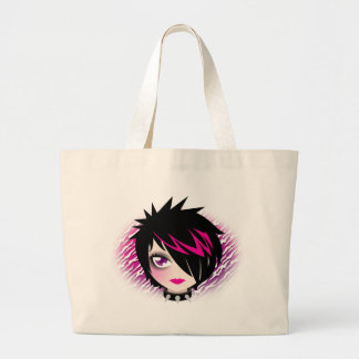 Bolsa Tote Grande Saco de Emo Cutie
