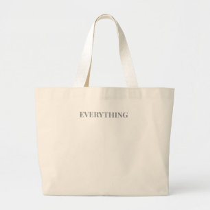 Bolsa Tote Grande Saco de ferramentas Canvas "Tudo" - Reutilizável m