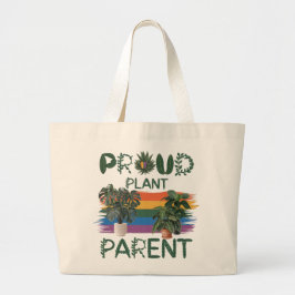 Bolsa Tote Grande Saco de ferramentas pai da planta orgulhosa - LGBT
