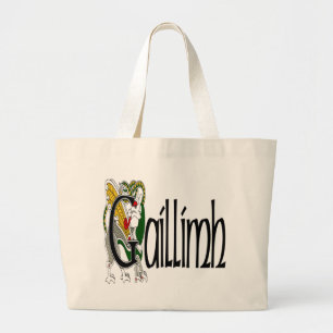 Bolsa Tote Grande Saco de Galway (gaélico)