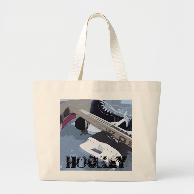 Bolsa Tote Grande Saco de hóquei (Frente)