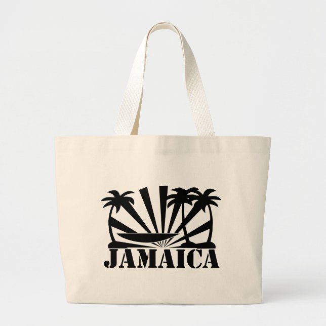 Bolsa Tote Grande saco de jamaica (Frente)